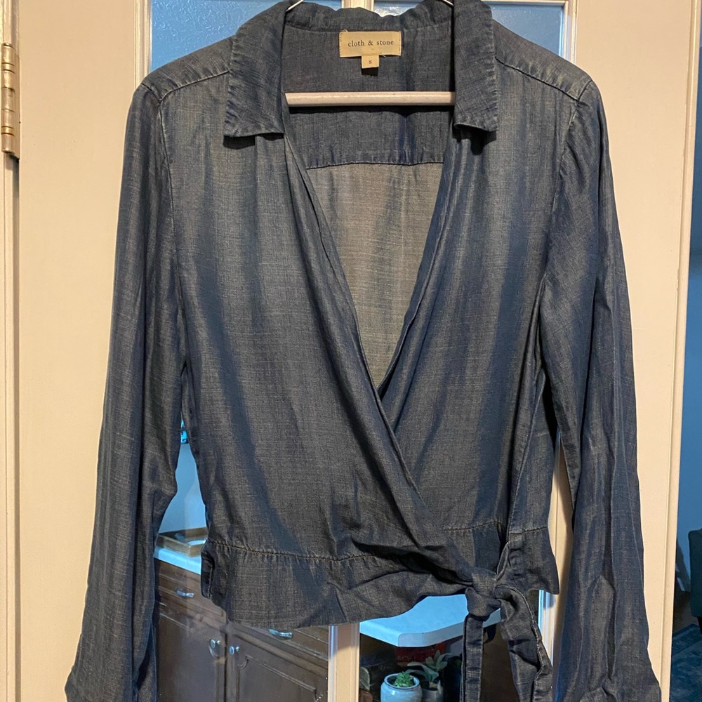 Cloth & Stone Super cute jean wrap